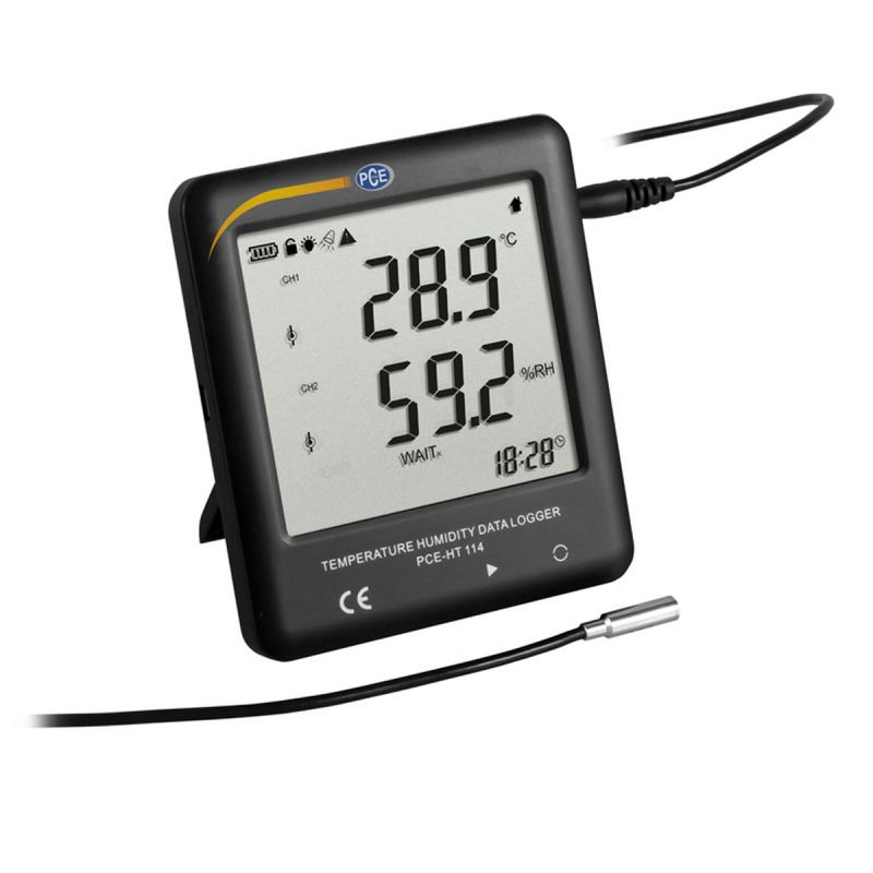 PCE Instruments Kühlschrank-Temperatur- und Feuchtigkeitsmesser „PCE-HT 114 “
