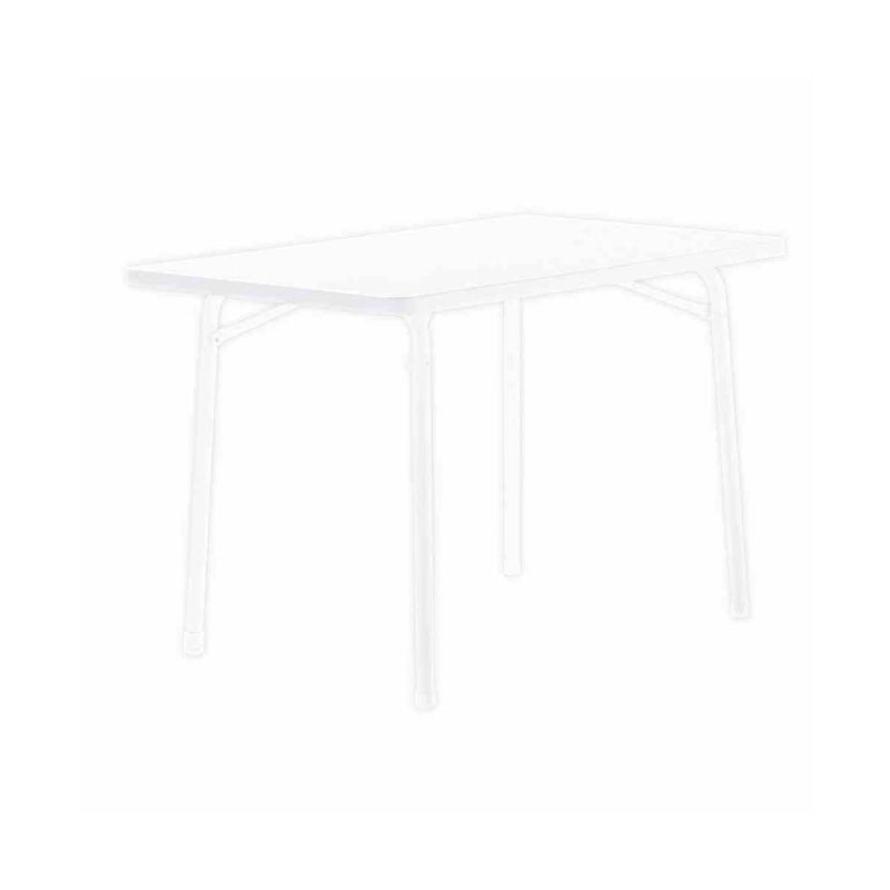 SIEGER Klapptisch 120 115 x 70 x 72 cm höhenverstellbar weiß