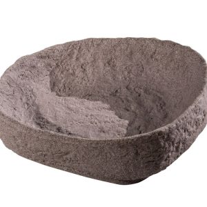 GreenLife Pflanzschale für den Dekor-Regenspeicher „Hinkelstein“, granitrot GreenLife Pflanzschale für den Dekor-Regenspeicher „Hinkelstein“, granitrot