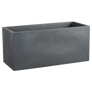 Scheurich Pflanzgefäß C-Cube Long BxHxT 59 x 27 x 25 cm rechteckig Stony Black Scheurich Pflanzgefäß C-Cube Long BxHxT 59 x 27 x 25 cm rechteckig Stony Black