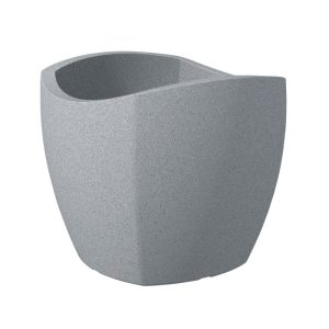 Scheurich Pflanzgefäß Wave Globe Cubo BxHxT 39,4 x 35,5 x 39,4 cm Stony Grey Scheurich Pflanzgefäß Wave Globe Cubo BxHxT 39,4 x 35,5 x 39,4 cm Stony Grey