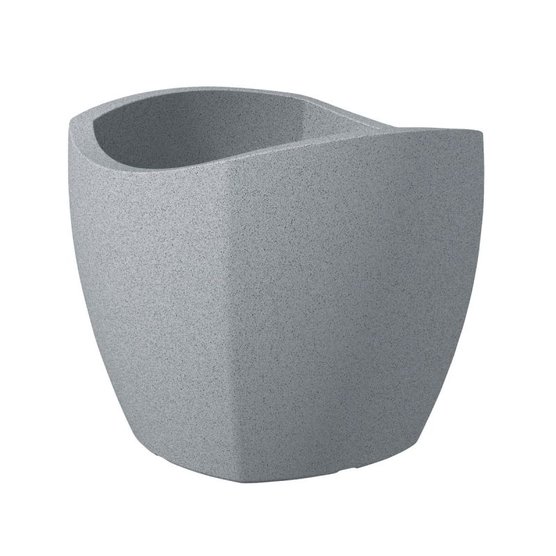 Scheurich Pflanzgefäß Wave Globe Cubo BxHxT 49,4 x 44,4 x 49,4 cm Stony Grey