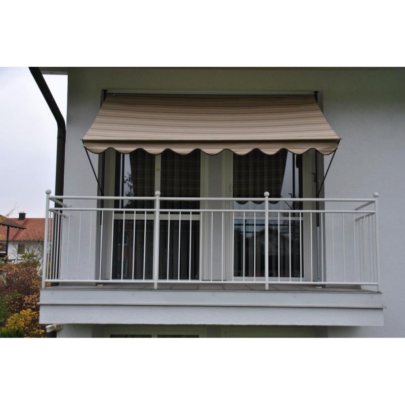Angerer Freizeitmöbel GmbH Klemmmarkise beige/braun, 150 cm