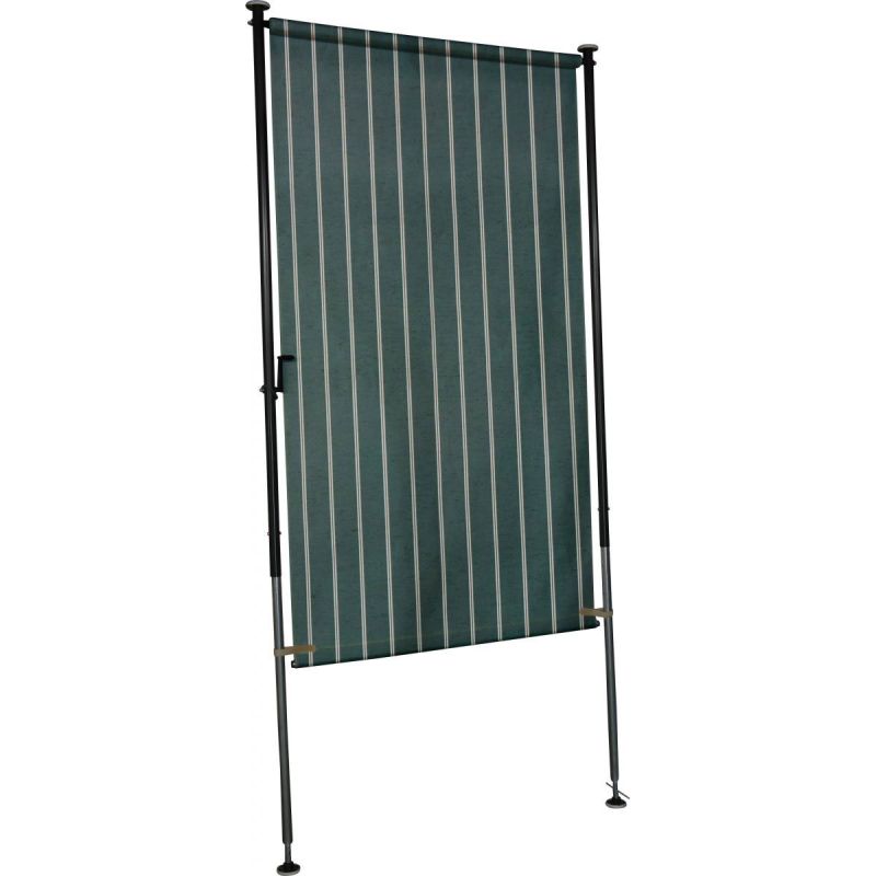 Angerer Freizeitmöbel GmbH Balkonsichtschutz grün/creme, 120 cm