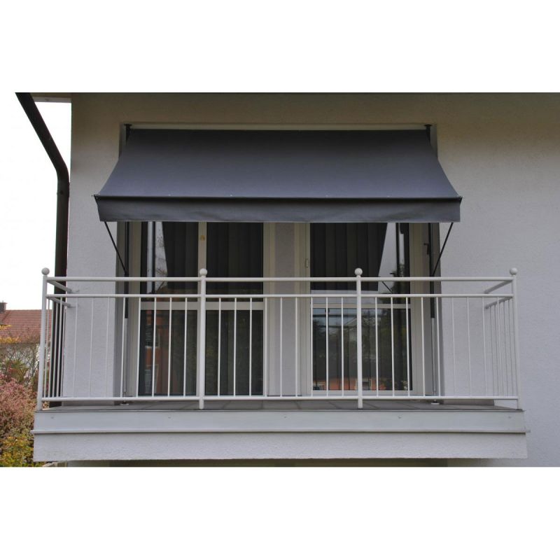Angerer Freizeitmöbel GmbH Klemmmarkise dunkelgrau, 400 cm