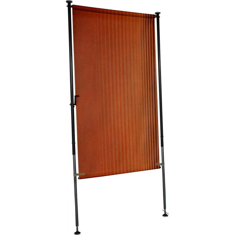 Angerer Freizeitmöbel GmbH Balkonsichtschutz orange/braun, 150 cm