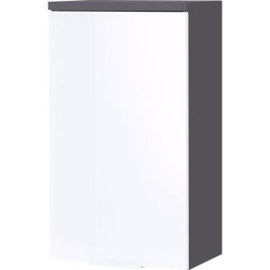 Hängeschrank 39 x 69 x 27 cm graphit/weiß Hängeschrank 39 x 69 x 27 cm graphit/weiß