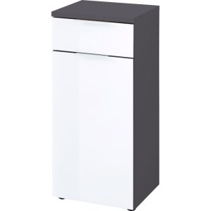Unterschrank 39 x 86 x 34 cm graphit/weiß Unterschrank 39 x 86 x 34 cm graphit/weiß