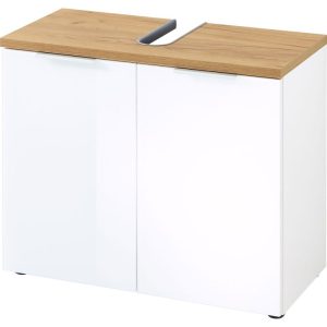 Waschbecken-Unterschrank 70 x 58 x 34 cm Navarra-Eiche-Nachbildung Waschbecken-Unterschrank 70 x 58 x 34 cm Navarra-Eiche-Nachbildung