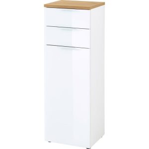 Schrank 39 x 112 x 34 cm Navarra-Eiche-Nachbildung Schrank 39 x 112 x 34 cm Navarra-Eiche-Nachbildung