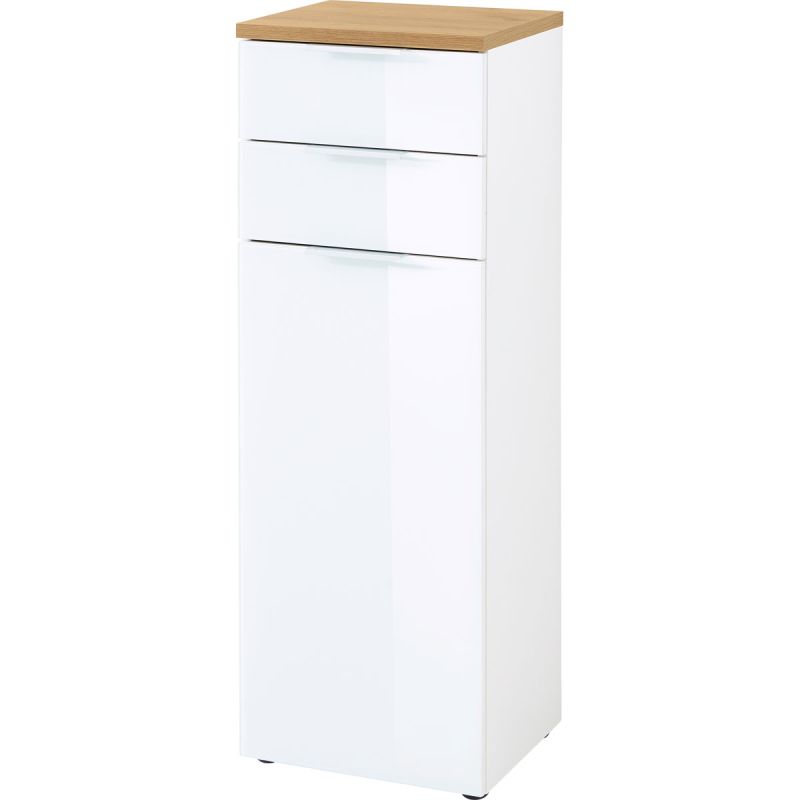 Schrank 39 x 112 x 34 cm Navarra-Eiche-Nachbildung
