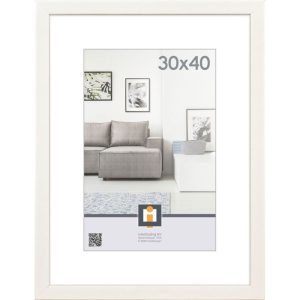 Bilderrahmen Livorno 30×40 cm weiß Bilderrahmen Livorno 30×40 cm weiß