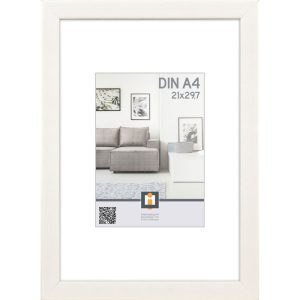 Bilderrahmen Livorno 21×30 cm weiß Bilderrahmen Livorno 21×30 cm weiß