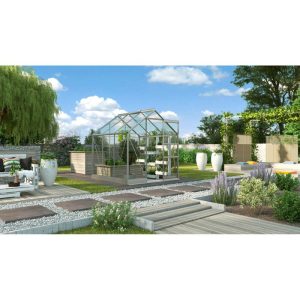 Vitavia Gewächshaus „Eris 3800“, 3,8m², silber
