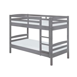 Inter Link Etagenbett Lavius mit Rost 90 x 200 cm grau Inter Link Etagenbett Lavius mit Rost 90 x 200 cm grau