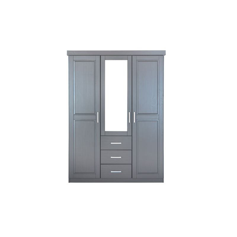 Inter Link Kassettentürschrank „Norwin“, 3-Türen, grau