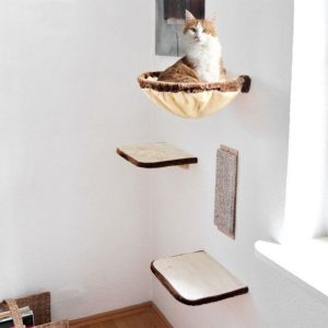 Silvio design Katzen-Kletterwand, 4teilig beige/braun Silvio design Katzen-Kletterwand, 4teilig beige/braun