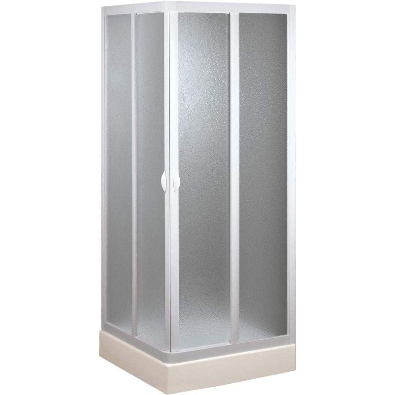 FORTE Eckduschkabine „Vela“ ca. 80 x 80 cm