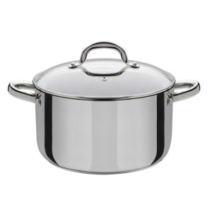 GSW Fleischtopf Montreal mit Glasdeckel 24cm 6L