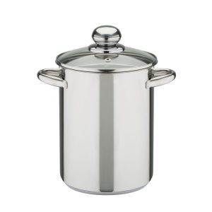 GSW Spargeltopf mit Glasdeckel und Einsatz 16cm 4,2L GSW Spargeltopf mit Glasdeckel und Einsatz 16cm 4,2L