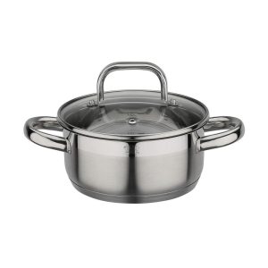 GSW Bratentopf FOGO mit Glasdeckel 16cm GSW Bratentopf FOGO mit Glasdeckel 16cm