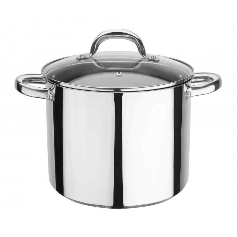 GSW Gemüsetopf Montreal mit Glasdeckel 24cm 10L