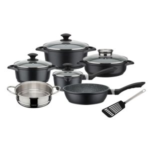 GSW Kochtopf-Set Gourmet Granit 10-tlg. GSW Kochtopf-Set Gourmet Granit 10-tlg.