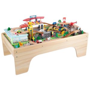 Coemo Spieltisch Felix Holz 100tlg. Holzeisenbahn Coemo Spieltisch Felix Holz 100tlg. Holzeisenbahn