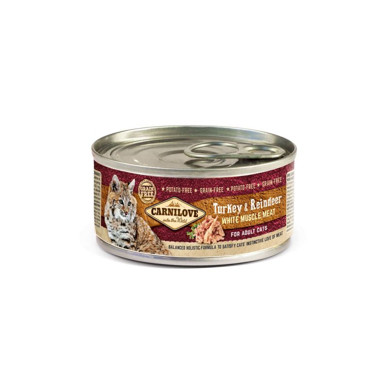 CARNILOVE Cat Adult Turkey und Reindeer 100g