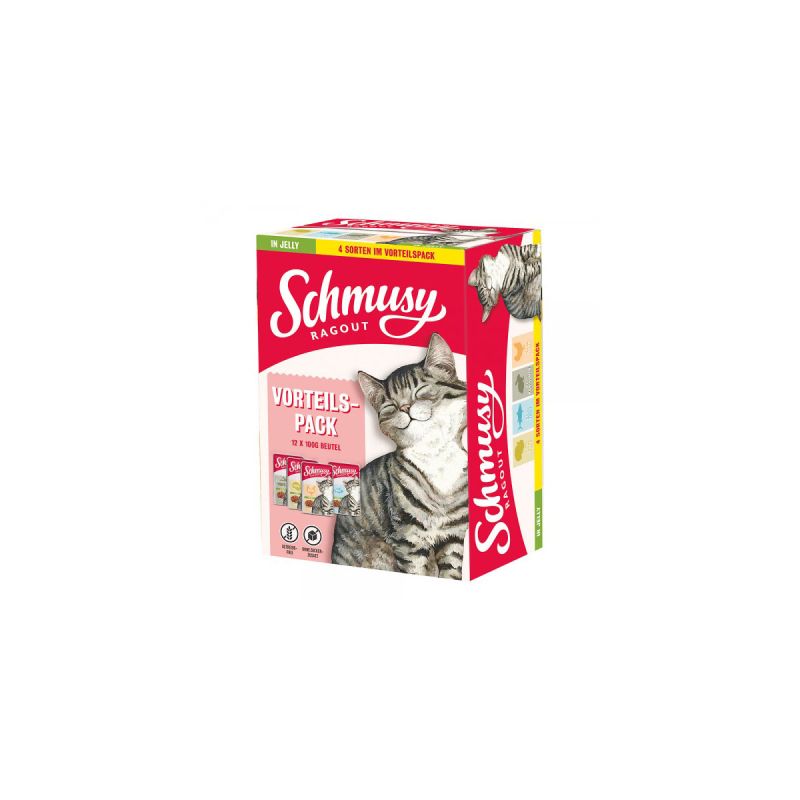 Schmusy Ragout in Jelly Vorteilspack 12 x 100g