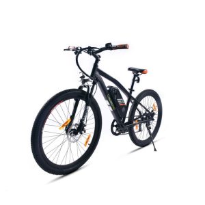 SachsenRad E-Bike 27,5 Zoll E-Mountainbike R6 ca.150 KM Reichweite Schwarz-Orange SachsenRad E-Bike 27,5 Zoll E-Mountainbike R6 ca.150 KM Reichweite Schwarz-Orange