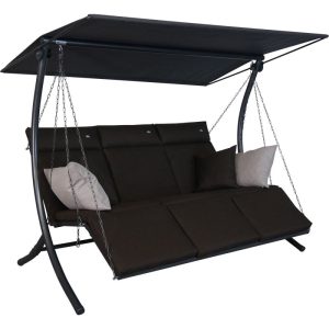Angerer Freizeitmöbel GmbH Hollywoodschaukel Swing 3-Sitzer Smart coffee Angerer Freizeitmöbel GmbH Hollywoodschaukel Swing 3-Sitzer Smart coffee