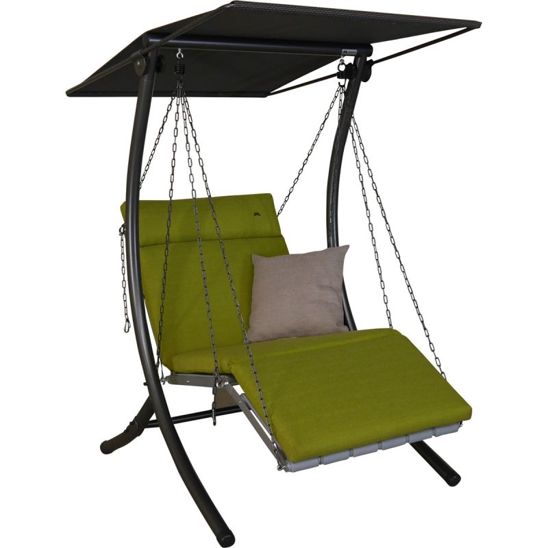 Angerer Freizeitmöbel GmbH Hollywoodschaukel 1-Sitzer Luxus Smart lime