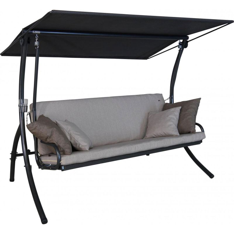 Angerer Freizeitmöbel GmbH Hollywoodschaukel 3-Sitzer Elegance Smart Sand