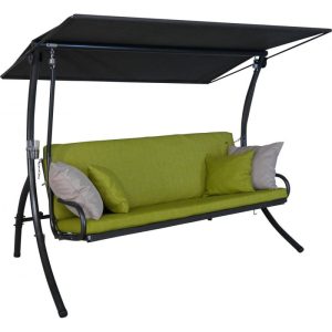 Angerer Freizeitmöbel GmbH Hollywoodschaukel 3-Sitzer Elegance Smart lime Angerer Freizeitmöbel GmbH Hollywoodschaukel 3-Sitzer Elegance Smart lime