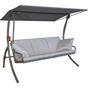Angerer Freizeitmöbel GmbH Hollywoodschaukel 3-Sitzer Elegance Sun Beige Angerer Freizeitmöbel GmbH Hollywoodschaukel 3-Sitzer Elegance Sun Beige