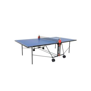 Sponeta Tischtennisplatte S 1-43 e Blau Outdoor wetterfest klappbar fahrbar Sponeta Tischtennisplatte S 1-43 e Blau Outdoor wetterfest klappbar fahrbar