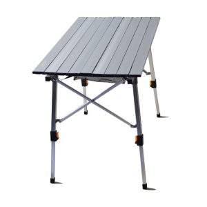 highfeld Klapptisch Campingtisch mit Ablagenetz highfeld Klapptisch Campingtisch mit Ablagenetz