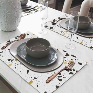 MySpotti Tischset Terrazzo 4er-Set rechteckig MySpotti Tischset Terrazzo 4er-Set rechteckig