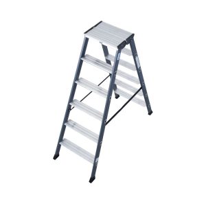 Krause SEPRO D STUFEN-DOPPELLEITER ELOXIERT 2 x 6 STUFEN Krause SEPRO D STUFEN-DOPPELLEITER ELOXIERT 2 x 6 STUFEN