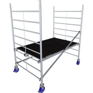 Krause PROTEC XXL ALU-FAHRGERÜST BREITAUFBAU 2,00 x 1,20 M AH 2,90 M