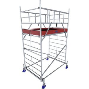 Krause PROTEC XXL ALU-FAHRGERÜST BREITAUFBAU 2,00 x 1,20 M AH 4,30 M