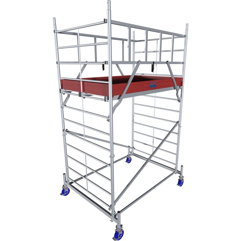 Krause PROTEC XXL ALU-FAHRGERÜST BREITAUFBAU 2,00 x 1,20 M AH 4,30 M