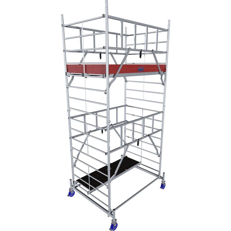 Krause PROTEC XXL ALU-FAHRGERÜST BREITAUFBAU 2,00 x 1,20 M AH 5,30 M