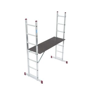 Krause CORDA LeiterGerüst 2 x 7 Sprossen