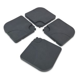 Leco Kunststoff-Plattenset für Sonnenschirm-Kreuzständer Wasser/Sand Leco Kunststoff-Plattenset für Sonnenschirm-Kreuzständer Wasser/Sand