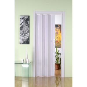 FORTE Kunststoff-Falttür Luciana B 88,5 x H 202 cm weiß FORTE Kunststoff-Falttür Luciana B 88,5 x H 202 cm weiß