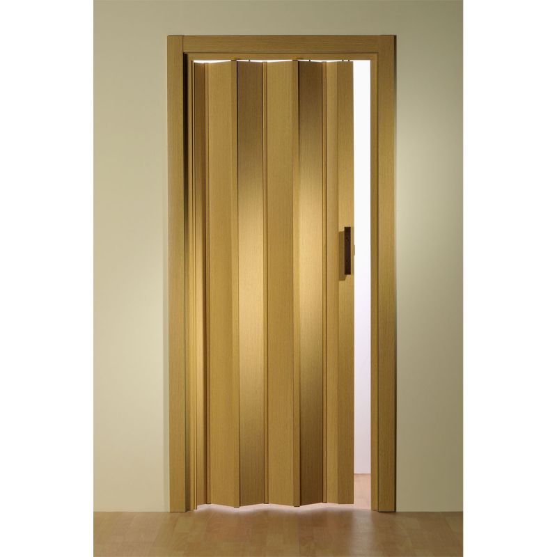 FORTE Kunststoff-Falttür Luciana B 88,5 x H 202 cm Eiche hell
