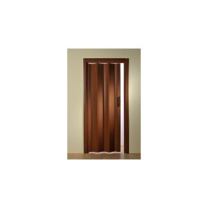 FORTE Kunststoff-Falttür Luciana B 88,5 x H 202 cm Mahagoni FORTE Kunststoff-Falttür Luciana B 88,5 x H 202 cm Mahagoni