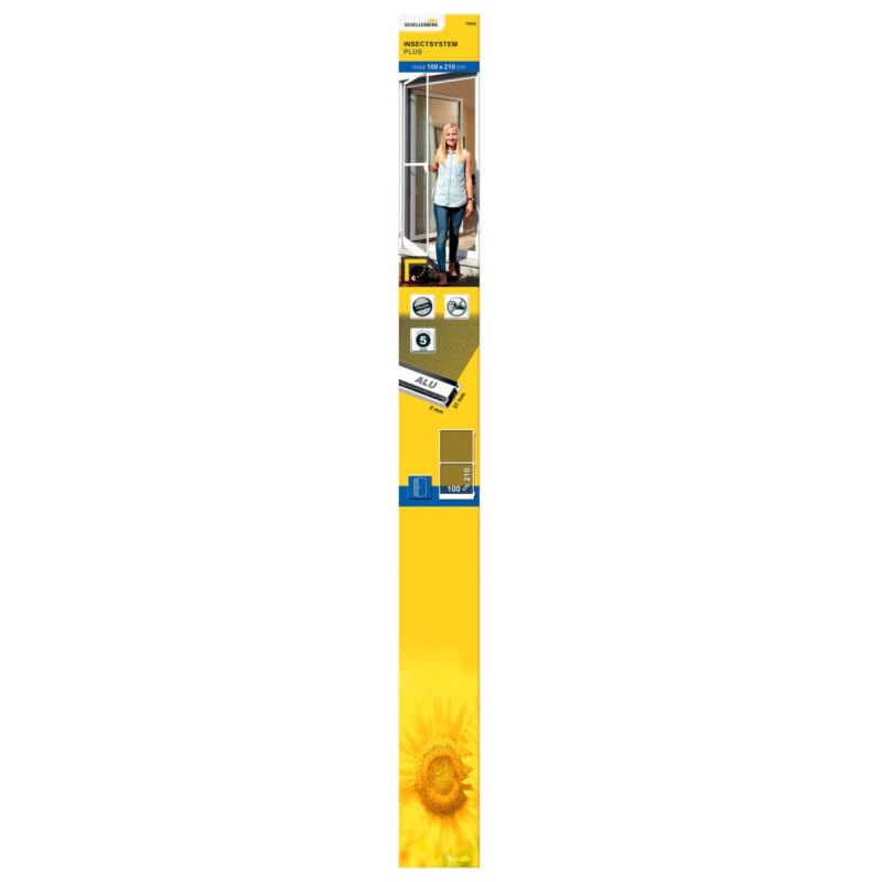 Schellenberg Insektenschutztür Plus 100 x 210 cm weiß